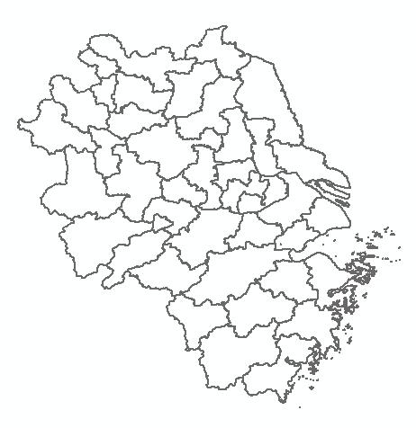 长三角地区三省一市省级地市级区县级矢量数据